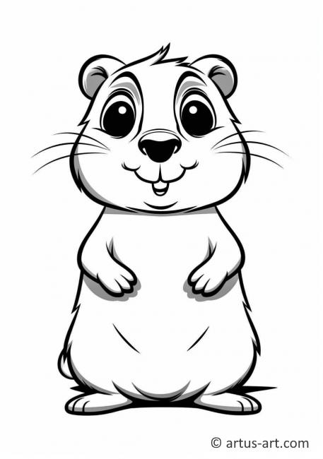 Prairie dog Coloring Page